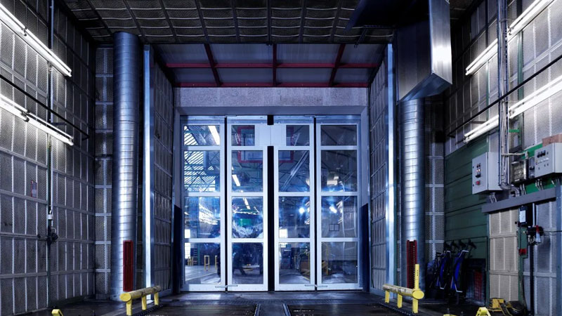 Puertas plegables industriales