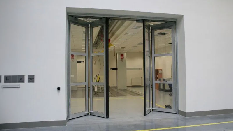 Puertas plegables para industria